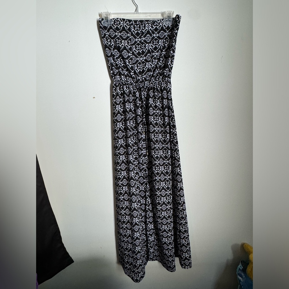 Black and White Maxi Dress